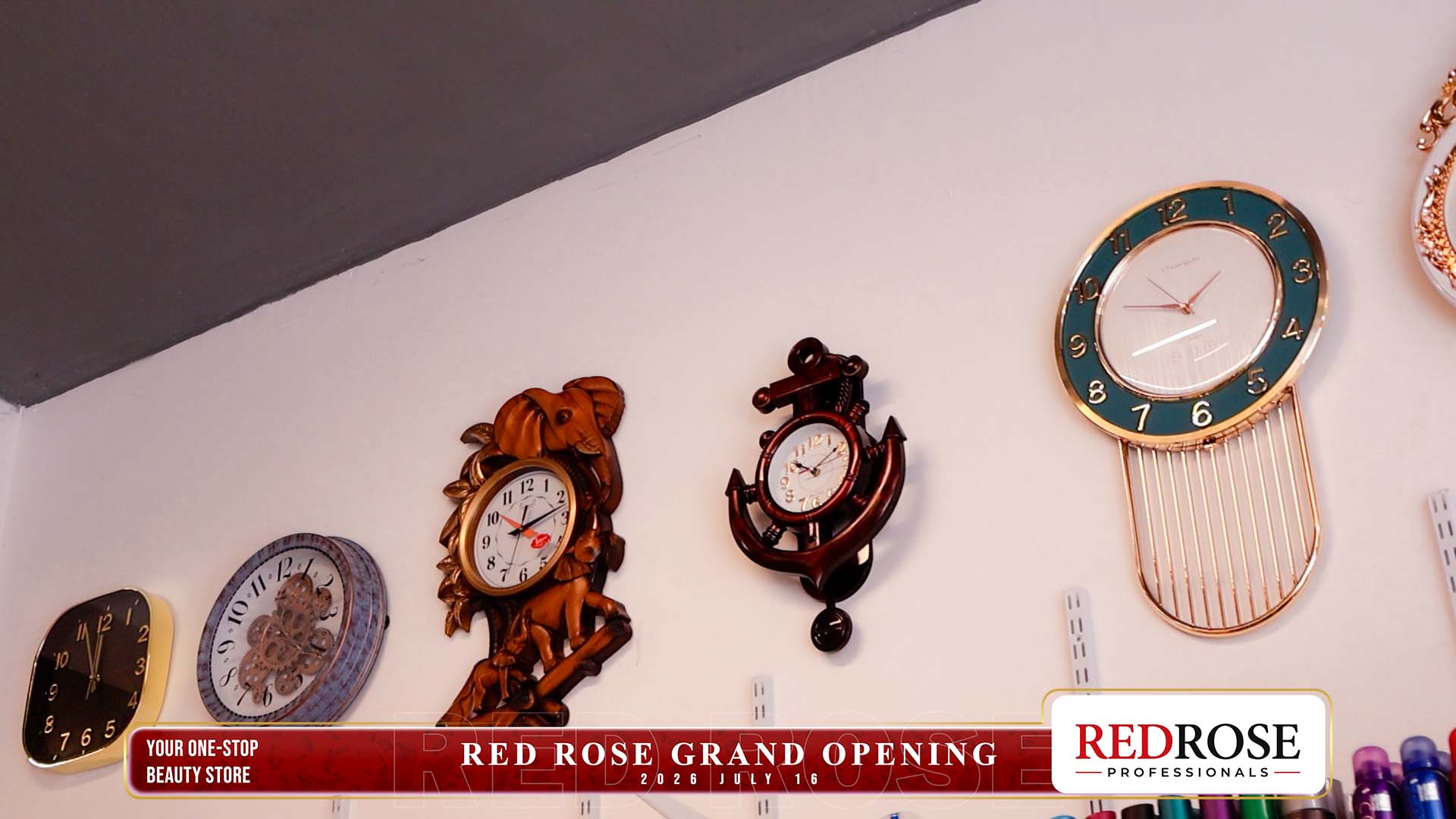 Cosmetics Shop Opening Ceremony — frame 05