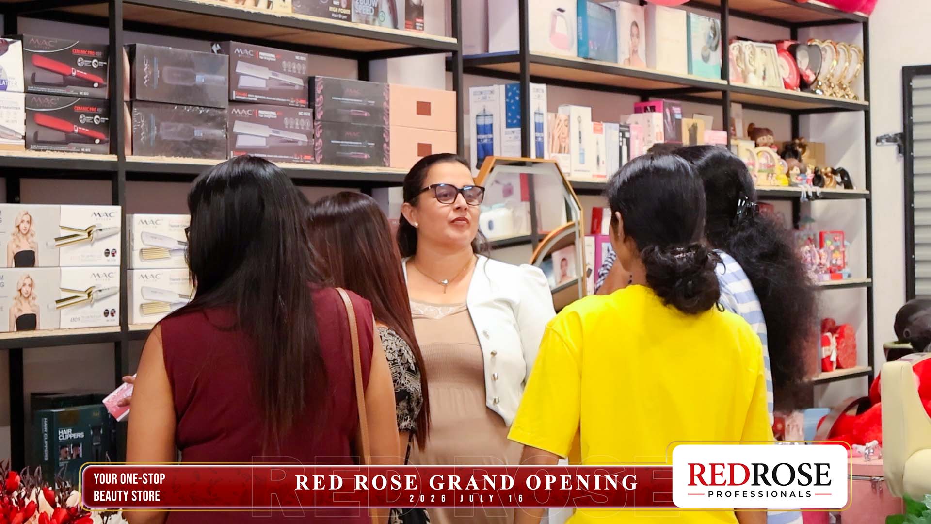 Cosmetics Shop Opening Ceremony — frame 32