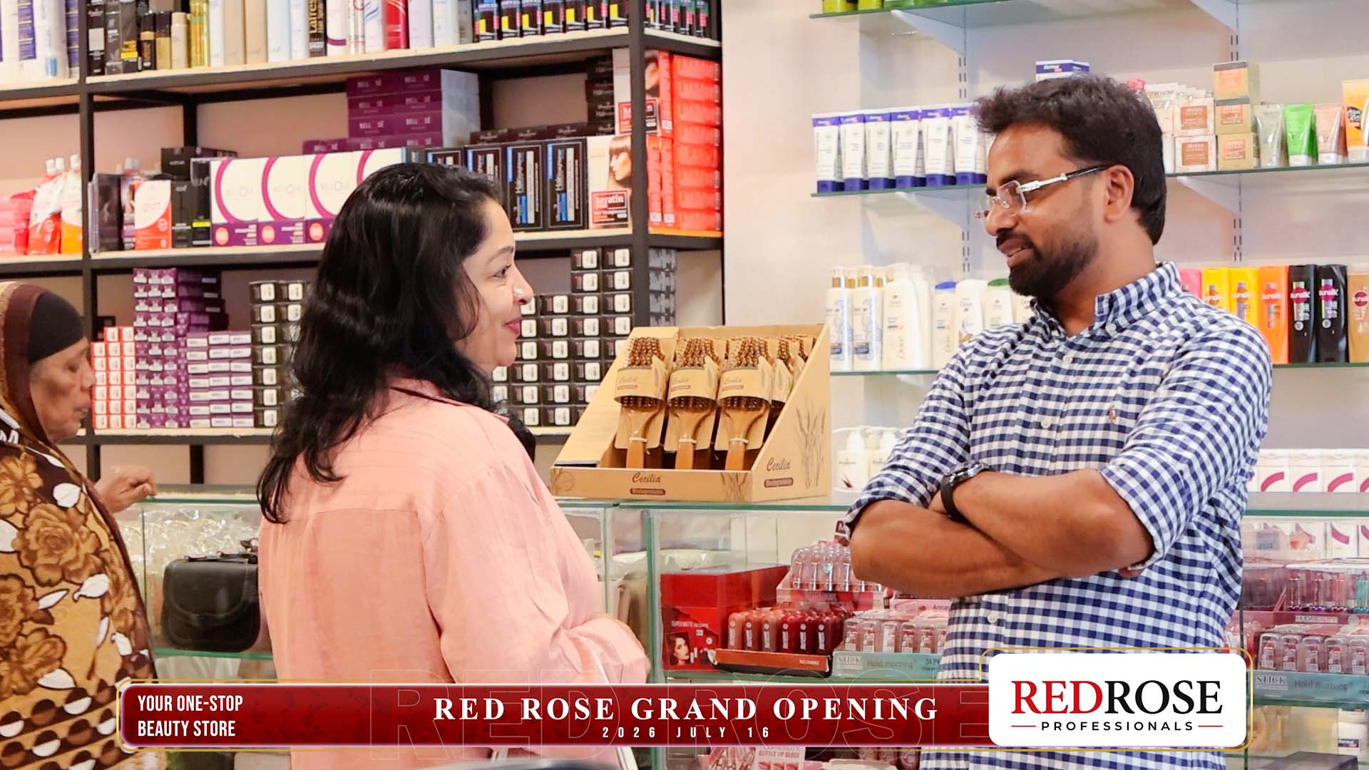 Cosmetics Shop Opening Ceremony — frame 30